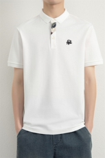 无影墙夏季短袖男刺绣翻领POLO衫T恤宽松休闲半袖上衣YD3101-P40，男装Polo衫，星座310B-3