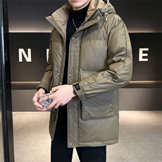 大货中长款羽绒服男2025新款冬季外套C317-2355-P195，男装羽绒服，电商C317