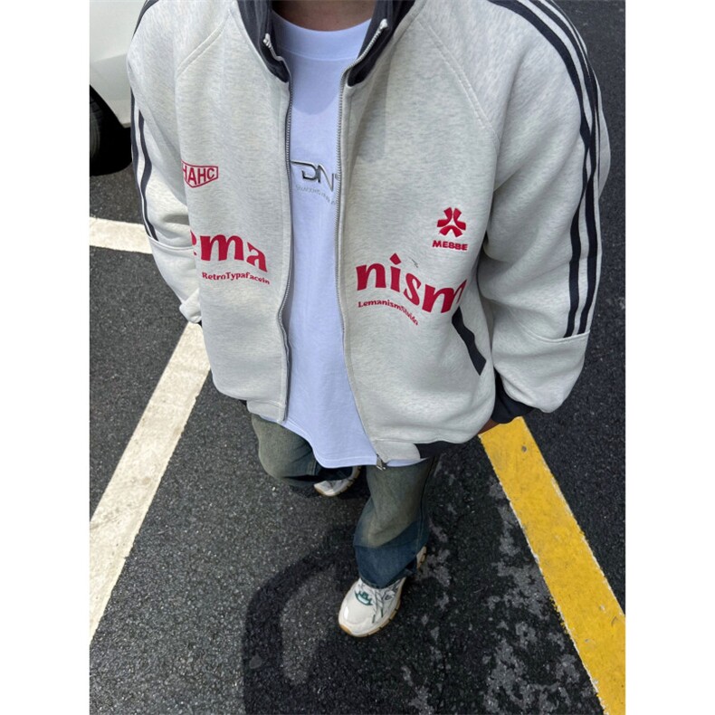 网图！春季重磅纯棉开衫刺绣卫衣外套男潮A1037-特P45加绒53,女装短外套,星座610B-1