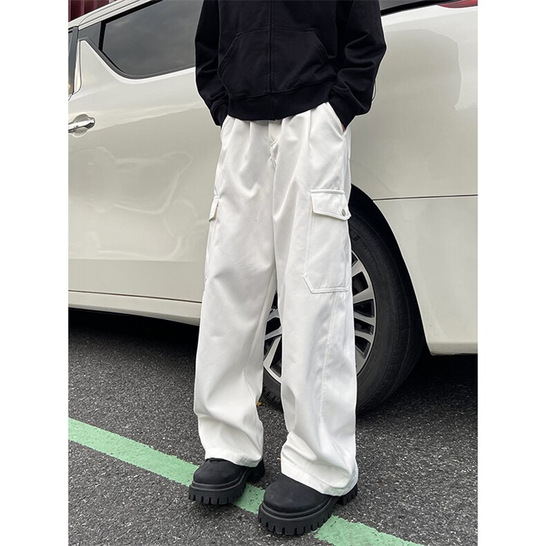 2024新款高街裤子男工装机能潮流休闲裤潮流现货 W8200-P46图片