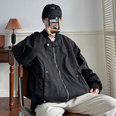 2023美式秋季夹克新款男时尚潮外套J266P65，男装夹克，星座1116-2
