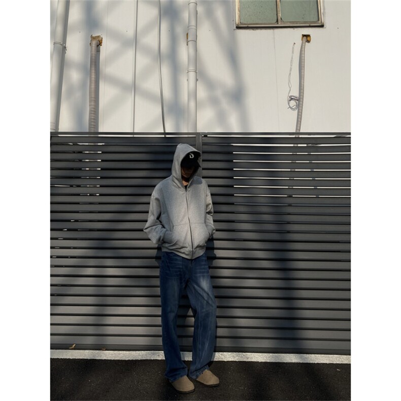 2024/直筒牛仔裤cleanfit高街蓝色拖地裤1005-3-SGN0039-P65控88,男装牛仔裤,星座1005-3