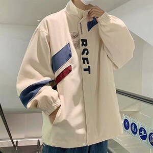 美式工装外套春秋ins高街百搭原宿风潮牌日系炸街夹克W1383-P55
