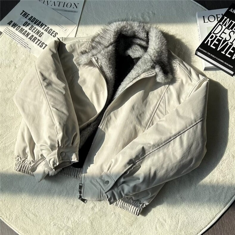 现货足狼王座山雕毛领棉服外套男秋冬加绒加厚棉衣M8221/P110,男装棉衣,星座205-3