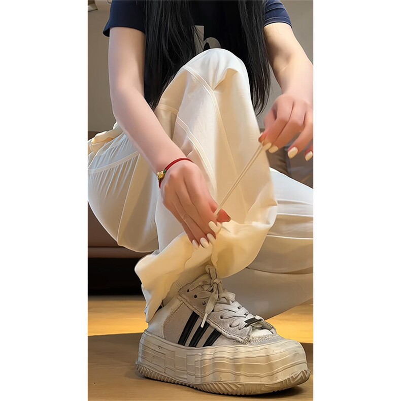 主推大货~夏季冰丝速干休闲裤宽松阔腿街舞伞兵裤A531特P35,男装休闲裤,电商A309