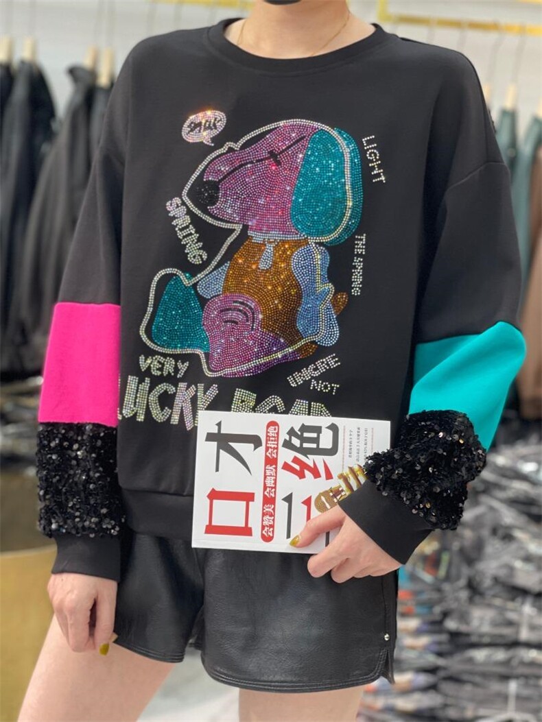 卫衣，女装卫衣/绒衫，欧麦妮