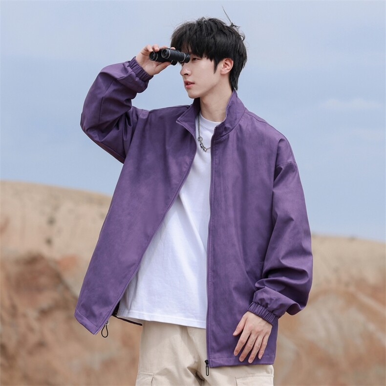 BL0062-P55秋季新款cityboy美式复古翻领宽松夹克外套,男装夹克,星座109