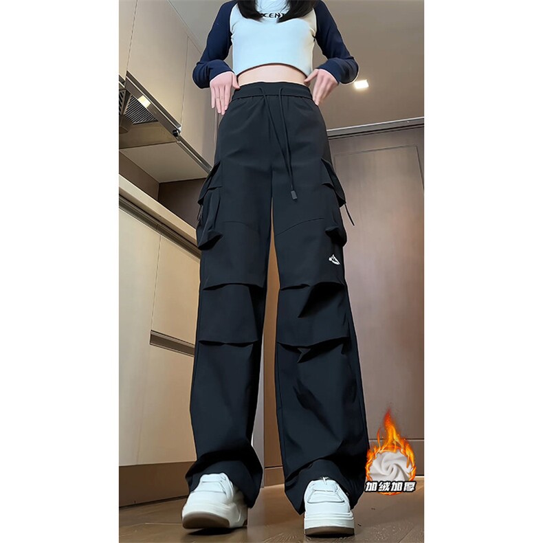 2024 HK24009加绒 女模大码防水冲锋裤M-5X HK241038-P60图片