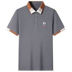 夏季Polo衫纯棉商务休闲男装短袖t恤宽松翻领半袖体恤HP88317-P60，男装Polo衫，星座1105-3