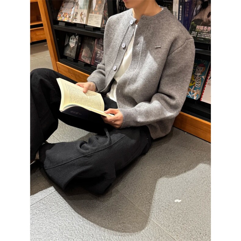 毛衣开衫86788-P65控109、35.6晴纶14.6锦纶49.8聚酯纤维,男装针织衫/毛衣,星座1302