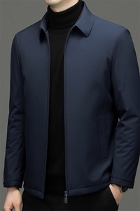 棉衣男秋冬季宽松中年商务休闲爸爸冬装棉服外套上衣2023新款男装图片