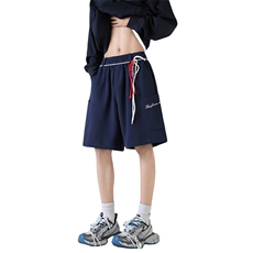 2025夏季新款无影墙大码美式刺绣大口袋短裤M-5XHK25178-特P35，男装休闲裤，电商A022