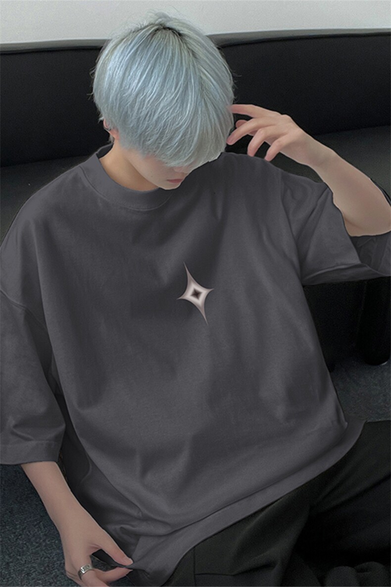 得物直播品质220克纯棉精梳xz605-dcm257-特批20控38,男装T恤,星座605(原A050)