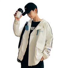 可以现货新款网拍潮流男士休闲港风潮牌外套J，男装夹克，星座308B-2