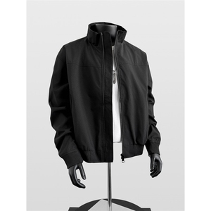 美式飞行夹克男春秋三防复合立领棒球服外套工装冲锋衣JK0548-P63图片