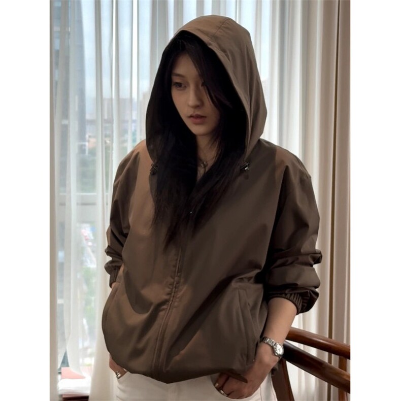 JK743-尺码S-2XL-P95-连帽双面穿夹克休闲百搭情侣同款拉链外套,男装夹克,星座1811B