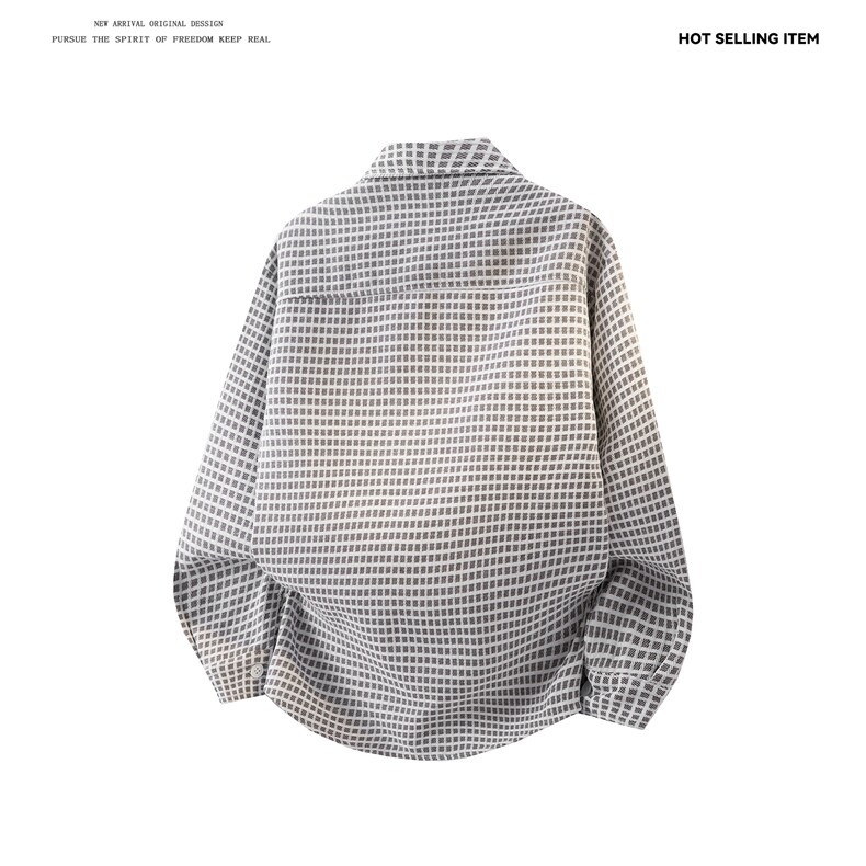 现货！冬季加绒衬衫保暖上衣AC01853JR-50%棉50%涤特批45,男装衬衫,电商A061