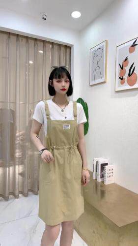 背带裙单件／一套图片