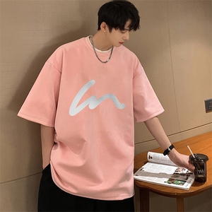 麂皮绒短袖t恤男大码半袖男 JD82280-P25图片