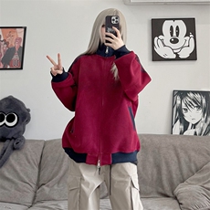 酒红色