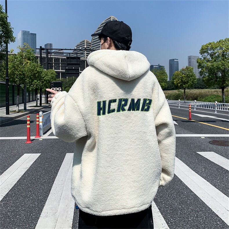 羊羔毛棉服男袄冬潮牌情侣2021外套WY031-P55,男装棉衣,星座308B-1
