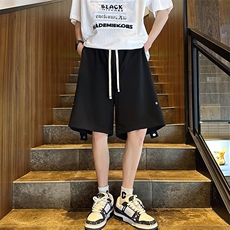 休闲短裤男韩版潮流痞子帅气个性2023夏季新款ins五分裤K3983-P30，男装休闲裤，星座412-3