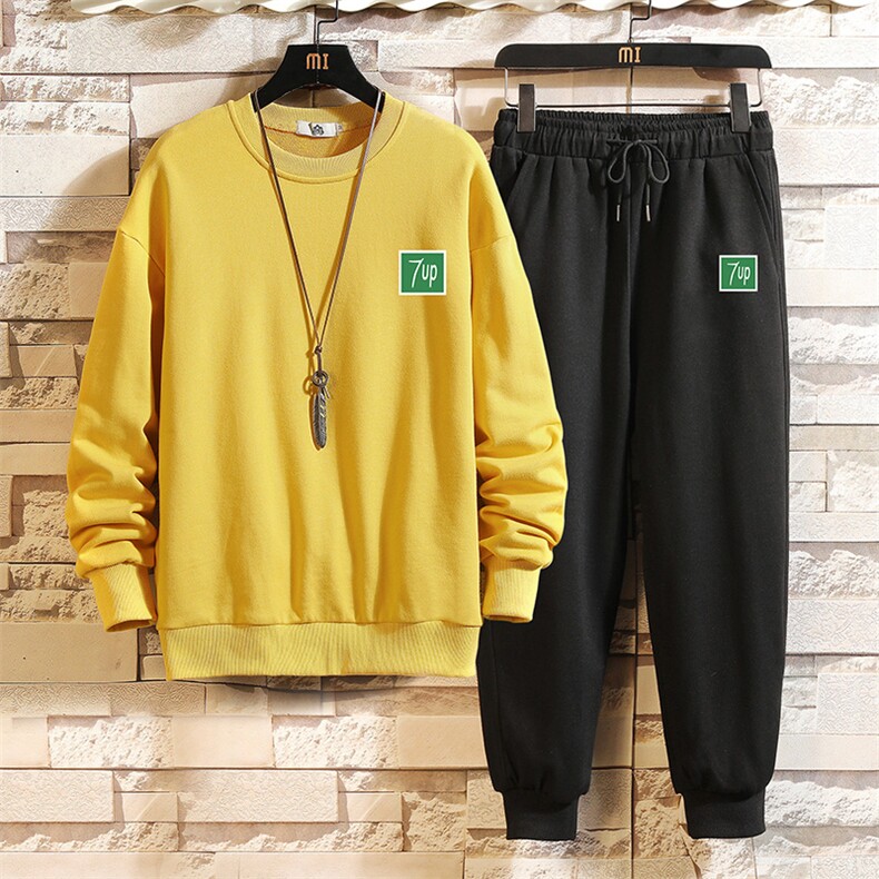 TY7058-P75圆领卫衣套装男运动套装两件套,男装卫衣,电商A040A