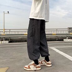 男春秋季休闲灯芯绒束脚长裤A546P38，男装休闲裤，星座1116-2