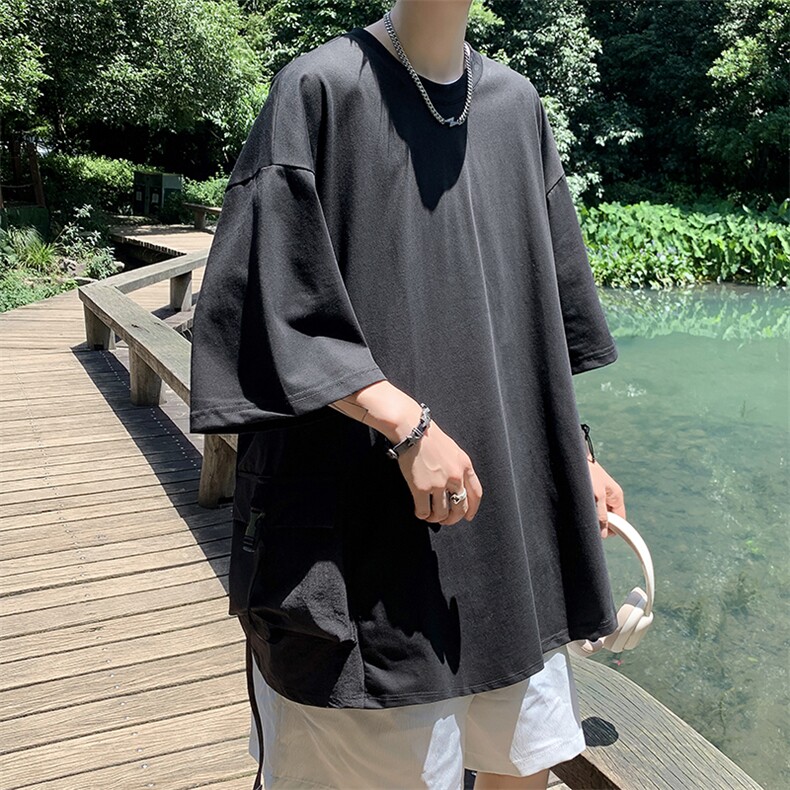 C343P322024新款设计感小众t恤短袖男夏季潮牌百搭宽松上衣,男装T恤,星座512-6
