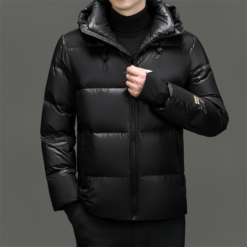 CR12366主推黑金高货男士羽绒服鹅绒90绒子含量大货可主推图片