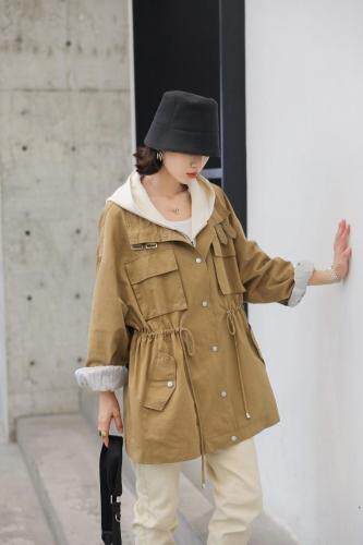 （现货）秋季新款，欧韩风衣，女装风衣，忻美