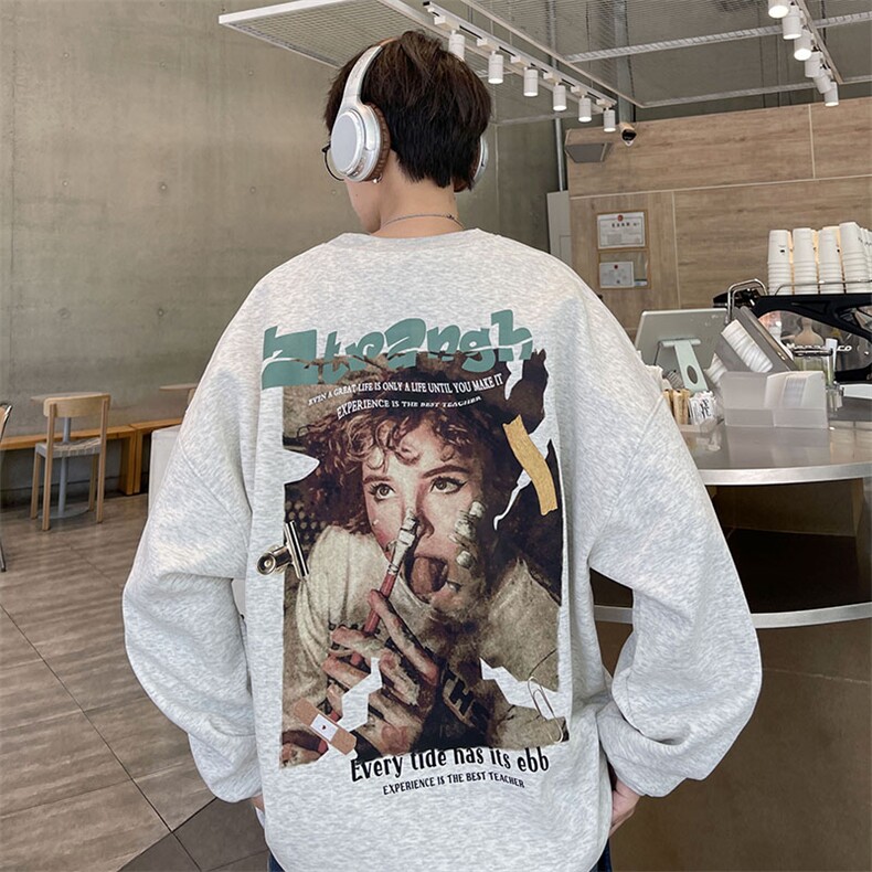 直播品质360克重磅美式卫衣H297特P28同步供应棉H297HM特P38,男装卫衣,电商A486