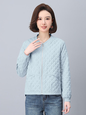 减龄polo外套女春款宽松短款小个子休闲开衫上衣Y15439，女装短外套，雪樱依海