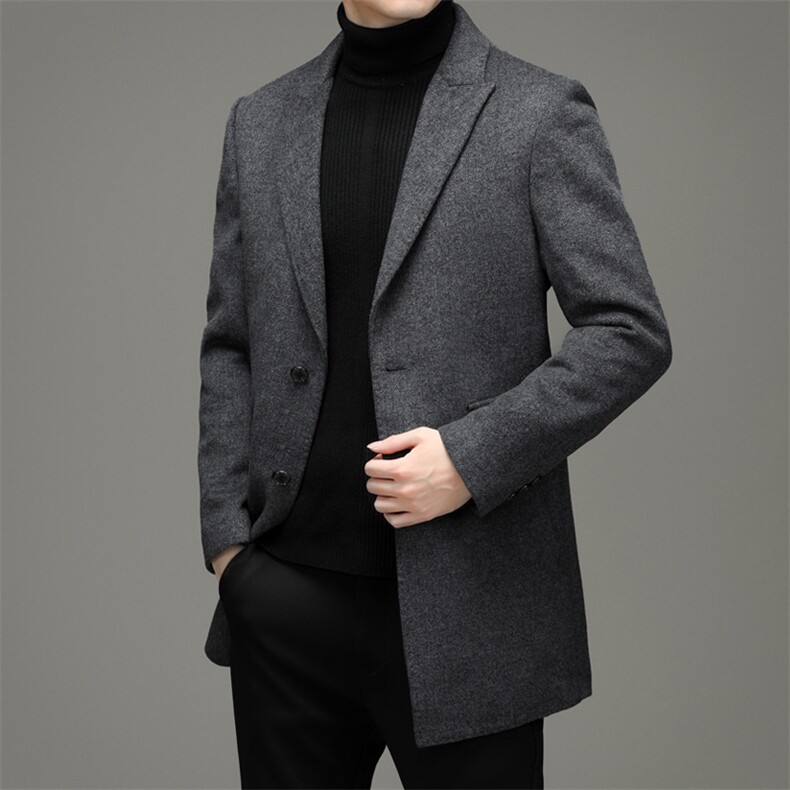 DJ1136钱塘2020-3中年男士商务休闲简约百搭冬季夹克外套P368,男装西服,钱塘207-3