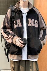 新款棒球服春秋ins潮流街头嘻哈宽松青春休闲夹克上衣W1760-P43，男装夹克，星座512-4