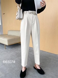 冬季新款尼料拉绒时装裤图片