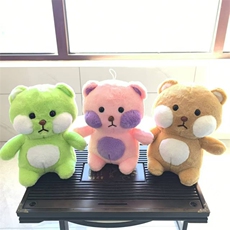 厂家直销精品十寸毛绒玩具嘟嘟熊