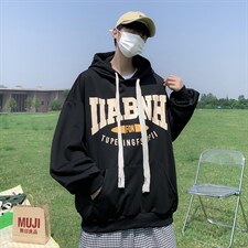 新款ins卫衣美式复古男上衣潮牌港风宽松连帽外套春秋WY802-P36，女装短外套，星座1008-2