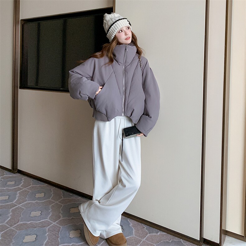 现主推2025冬季新款90白鸭绒灰色宽松显瘦羽绒服女1532-P315K439,女装羽绒服,欣美人