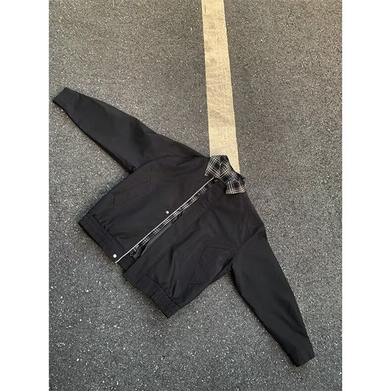 WE1736-P63美式假两件工装夹克外套男高级感痞帅,男装夹克,电商B323A