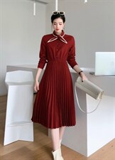 兔子领连衣裙，女装连衣裙，英利伊人