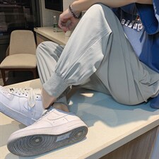 2023夏季新款港风冰丝清爽宽松休闲裤男 2026-特批20图片