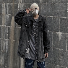秋季情侣外套男潮牌ins宽松牛仔夹克帅气百搭休闲上衣服W021-P65，男装夹克，星座1008