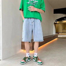 潮流夏季牛仔裤男牛仔短裤N98P33，男装牛仔裤，星座1116-2