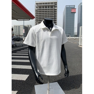 XZ809A/WWWT04/特P24/控48   260克重磅曼巴棉美式复古POLO衫T恤图片