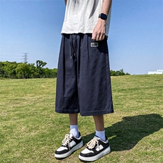 2023夏季七分裤宽松男夏天休闲裤子7分短裤DK1363-P45K68，男装休闲裤，星座810(原QT5070)