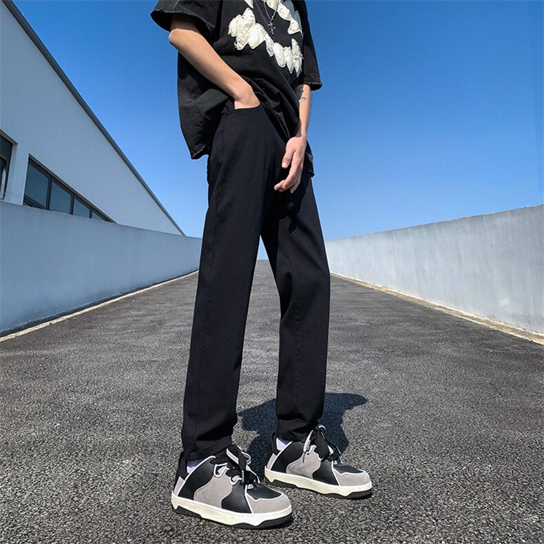 现货夏季美式高街后破洞修身弹力牛仔裤男K802-K867-P45,男装牛仔裤,星座205
