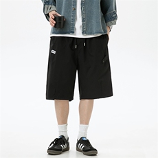 2025夏季新款男日系运动休闲薄款短裤宽松五分裤沙滩裤DK218-F55，男装牛仔裤，电商A101（原外27）