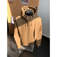 假模-美式中性风户外运动冲锋衣连帽工装9135-P68，男装夹克，电商B380（原B361）