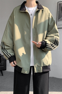 2025春季新款夹克男港风宽松外套JK8502-P55图片